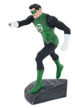 "GREEN LANTERN" THREE PIECE STATUE SET.