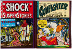 RUSS COCHRAN “EC COMIC” LIBRARY COMPLETE COLLECTION OF  60 BLACK AND WHITE VOLUMES IN 16 SLIPCASES.