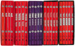 RUSS COCHRAN “EC COMIC” LIBRARY COMPLETE COLLECTION OF  60 BLACK AND WHITE VOLUMES IN 16 SLIPCASES.