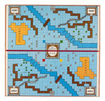 "DAVY CROCKETT RESCUE RACE WITH REAL COMPASS" UNUSED BOXED GAME.