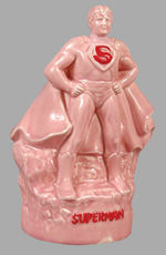 SUPERMAN RARE CERAMIC BANK.