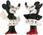 MICKEY & MINNIE MOUSE GERMAN BISQUE FIGURINE PAIR.