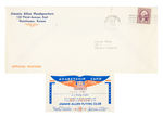 “JIMMIE ALLEN FLYING CLUB” RAINBO BREAD PREMIUM CLUB CARD/ENVELOPE/LETTER.