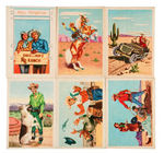 ROY ROGERS POST CEREALS PREMIUM CARD SET PLUS PUZZLES.