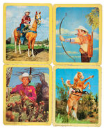 ROY ROGERS POST CEREALS PREMIUM CARD SET PLUS PUZZLES.