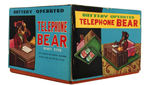 "TELEPHONE BEAR" BOXED BATTERY-OPERATED TOY.