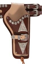 "ROY ROGERS" DOUBLE HOLSTER SET.