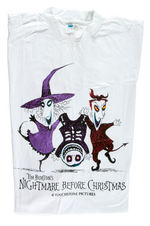 "THE NIGHTMARE BEFORE CHRISTMAS" ALEX MAHER LOCK, SHOCK & BARREL ORIGINAL SHIRT ART/SHIRT/PINS.