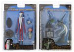 "TIM BURTON'S THE NIGHTMARE BEFORE CHRISTMAS" NECA/REEL TOYS ACTION FIGURE LOT.