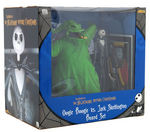 "TIM BURTON'S THE NIGHTMARE BEFORE CHRISTMAS" NECA/REEL TOYS ACTION FIGURE LOT.