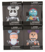 "TIM BURTON'S THE NIGHTMARE BEFORE CHRISTMAS - VINYLMATION FIGURE SET & PINS.