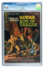 KORAK, SON OF TARZAN #3 MAY 1964 CGC 9.6 OFF-WHITE PAGES.