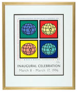 “INTERNATIONAL MUSEUM OF CARTOON ART” LIMITED EDITION  #1  POSTER & ORNAMENT OF BUILDING.