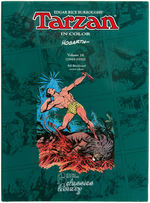 “TARZAN IN COLOR” COMPLETE 19 VOLUME SET REPRINTING THE FIRST 1014  SUNDAY PAGE COMIC STRIPS.