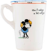 MICKEY MOUSE RARE & EXCEPTIONAL PARAGON CHINA MUG.