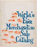 NEW YORK WORLD'S FAIR 1964-1965 TOTE BAG & CATALOG.