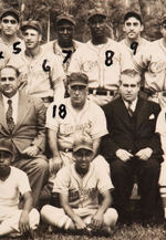 "CIENFUEGOS" 1945-46 CHAMPIONSHIP TEAM PHOTO WITH MARTIN DIHIGO.