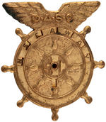 DAVEY ADAMS SHIPMATES CLUB RARE DECODER BADGE.