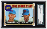 1968 TOPPS NOLAN RYAN ROOKIE CARD SGC 55 VG/EX+ 4.5.