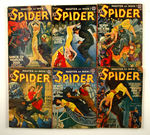 “THE SPIDER” 1941 FULL YEAR PULP LOT.