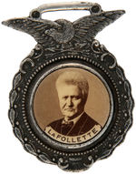 SCARCE 1924 ROBERT LaFOLLETTE CAMPAIGN WATCH FOB.