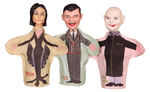 "THE ADDAMS FAMILY" PUPPET SET.