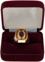 "WASHINGTON REDSKINS 1991 NFL WORLD CHAMPIONS/12th MAN" RING.