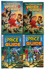 OVERSTREET "THE COMIC BOOK PRICE GUIDE" SIGNED BOOK LOT.