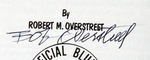 OVERSTREET "THE COMIC BOOK PRICE GUIDE" SIGNED BOOK LOT.