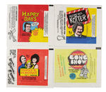 1970s TV SHOW GUM CARD/STICKER SETS.