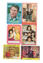 1970s TV SHOW GUM CARD/STICKER SETS.