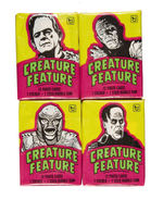 “CREATURE FEATURE/YOU’LL DIE LAUGHING” FULL GUM CARD DISPLAY BOX.