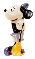 "MINNIE" MOUSE FIGURINE BY AMERICAN POTTERY.