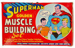 “SUPERMAN GOLDEN MUSCLE BUILDING SET.”