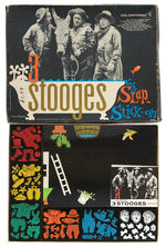 “3 STOOGES SLAP-STICK-ON” LARGE COLORFORMS SET.