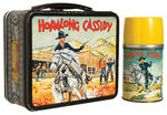 “HOPALONG CASSIDY” METAL LUNCHBOX WITH THERMOS.