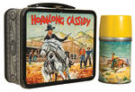 “HOPALONG CASSIDY” METAL LUNCHBOX WITH THERMOS.