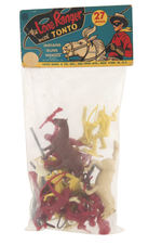 "MARX THE LONE RANGER WITH TONTO" BAGGED FIGURE SET.