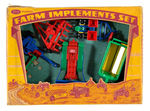 "IDEAL PLASTIC FARM IMPLEMENT SET."