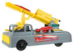 "IDEAL'S ROCKET LAUNCHING TRUCK" BOXED TOY.