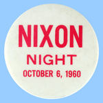 "NIXON NIGHT" SINGLE DAY EVENT SCARCE BUTTON.