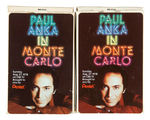 "PAUL ANKA IN MONTE CARLO" 1978 TV SPECIAL PROMOTIONAL POKER SET.