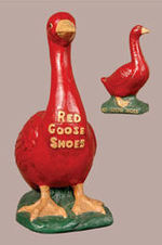 "RED GOOSE SHOES" PLASTER FIGURES.