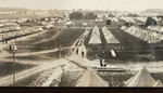 CIVIL WAR - GETTYSBURG 50th ANNIVERSARY FRAMED PANORAMIC PHOTO TRIO.