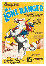 "THE LONE RANGER" REPUBLIC SERIAL PRESSBOOK.