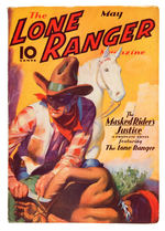 "THE LONE RANGER MAGAZINE" SECOND ISSUE PULP.