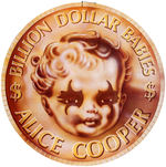 "ALICE COOPER - BILLION DOLLAR BABIES" PROMOTIONAL RECORD STORE DISPLAY.