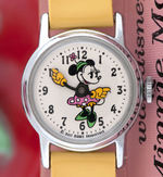 "MINNIE MOUSE" BOXED WATCH SET WITH FIGURE.