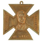 1905 ROOSEVELT/FAIRBANKS INAUGURAL BRASS MEDAL.