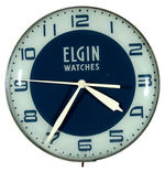 "ELGIN WATCHES" ADVERTISING "PAM CLOCK."